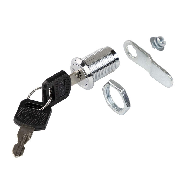Cylinder Lock 25 mm with 2 Keys for Workbench Locker