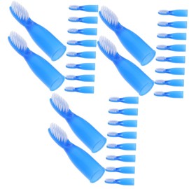 Ipetboom 3sets 10pcs Portable Soft Toothbrushes with Large Handle Short Handle Design for Inmates Daily Care Easy to Clean Comfortable Grip for Improved Oral Hygiene 10pcs*3