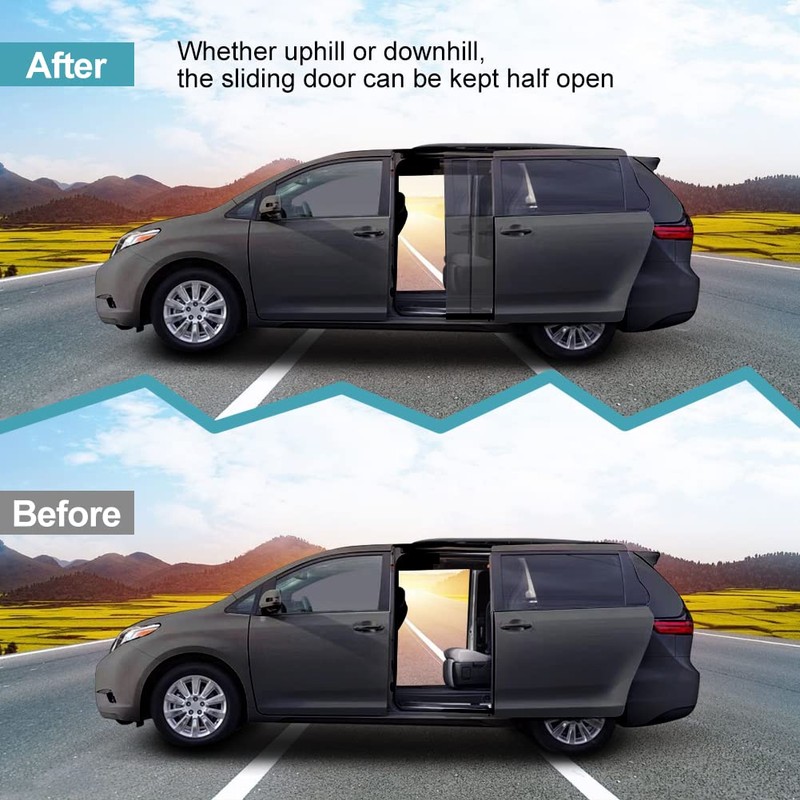 JDMON Compatible with Sliding Door Stop Kit Van Conversions Sprinter/Ram