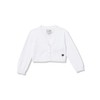 GUESS Baby Girls' Eco Long Sleeve Sweater Cardigan, Pure White