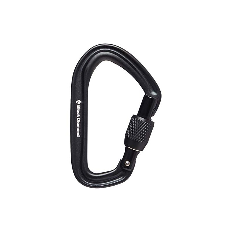 Black Diamond BD10534 Hot Forge Screw Gate, Black
