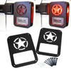 Xprite Black Light Guard American Military Five Star Rear Tail