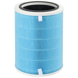 Breabetter 1-Pack True HEPA Replacement Filter Compatible with Proscenic A9 and TOnEnergy, Ganiza G300S Purifiers, also Compatible with Probreeze PB-P07 and Insignia NS-APMWH2, BLITZHOME BH-AP450