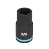 Spyder 6-Piece 3/8-Inch Drive SAE/Metric Extractor Impact Socket Set with