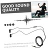 Operitacx Wired In-Ear Headphones with Jack Plug Ergonomic Design for
