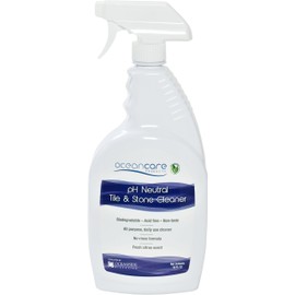 OCEANCARE Products pH Neutral Tile & Stone Cleaner - Quart Trigger Spray Ready to Use