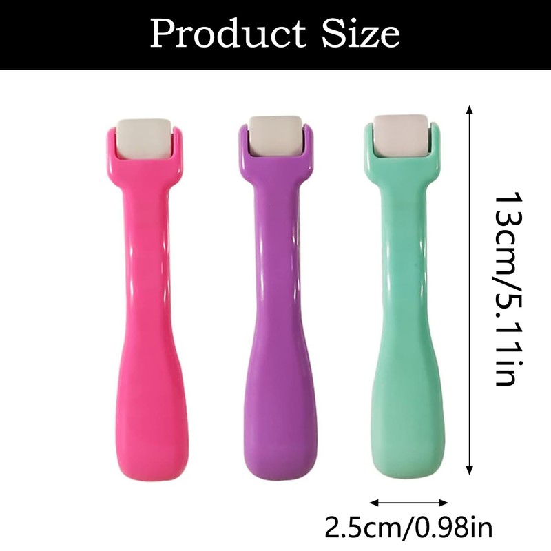 3 Pieces Sewing Roller Tools, Seam Roller, Rolling Tool, Small