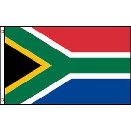 2X3 South Africa Super Polyester Nylon Flag 2X3 ft House Banner Grommets Double Stitched Fade Resistant Premium Quality