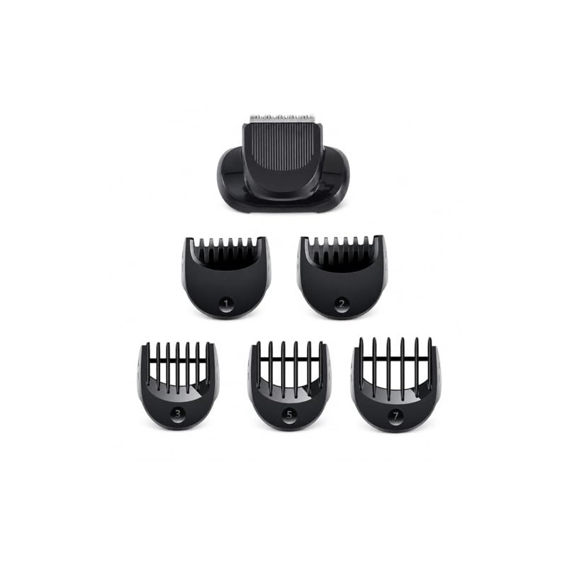 Replacement Razor Head with 5 Guide Combs (1/2/3/5/7mm) Compatible with