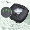 Priprilod Leather Driver Side Bottom Replacement Seat Cover Black Compatible