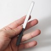 Beavorty 2pcs Stainless Steel Nail Files for Thick Nails Professional