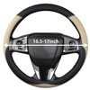 OHHMNKK XL Size 16.5-17 Inch Steering Wheel Cover for Car,
