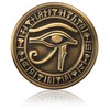 C0090 Eye of Horus Pin Egyptian Mythical Pin 0.8 inch
