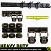 NattyDot Garage Tool Organizer Wall Mount 49.5inch with 9 Hooks