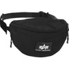 Alpha Industries Rubber Print Belt Bag, black, Classic