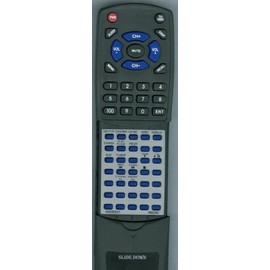 Replacement Remote Control for PANASONIC N2QAGB000013, SAAK200, SCAK300 Silver, SCAK200