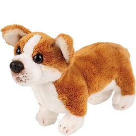 Suki Gifts International 12153 Suki Classics Corgi Plush Toy, Beige