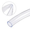 sourcing map PVC Clear Vinyl Tubing, 25mm(1") x 30mm(1 3/16")