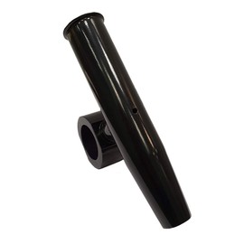 Galaxy Single Black Fishing Rod Pole Holder Mount Bracket for Boat Tower, T-Top