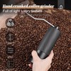 Generic Manual coffee grinder Capacity 25 grams, stainless steel tapered