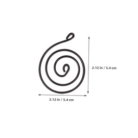 NOLITOY 24Pcs Air Plant Holders Durable Hanging Hooks for Air Plant Display Rack Easy to Install Aluminum Hangers for Home and Office Decor