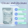 B-FIT Suplemento Citrato y Glicinato de Magnesio, 220 Cápsulas