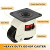 Acrux7 Leveling Casters Set of 4 Heavy Duty 2200 Lbs