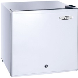 SPT UF-114W Upright Freezer, White, 1.1 Cubic Feet