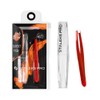 STALEKS PRO Eyebrow Tweezers for Thick and Wide Eyebrows, Precise,