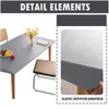 Mateju Rectangular Tablecloth Outdoor Weatherproof, Waterproof PVC Garden Tablecloth Washable