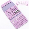 16-Piece Manicure Pedicure Kit for Nail Care – Stainless Steel
