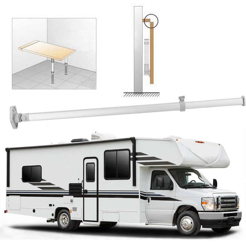 Folding Telescopic Table Legs 705 to 930mm Aluminum Alloy Removable
