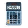Casio MS-120EM Small Desktop Calculator, Large Display, 12 Digits, Aluminium