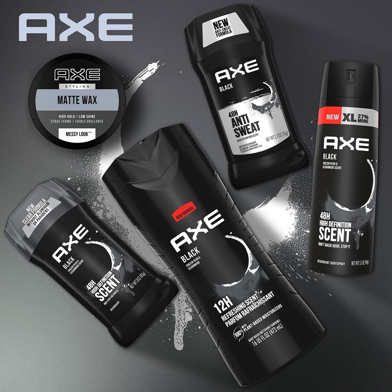 Axe Styling Messy Look Textured Matte Hairstyle Pomade Easy to