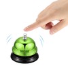 QUARKZMAN Table Bell 65mm (2.56") Table Bell Restaurant Service Green