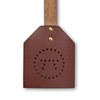 Outset 76616 Acacia Wood and Leather Amish-Style Fly Swatter, 17.5",