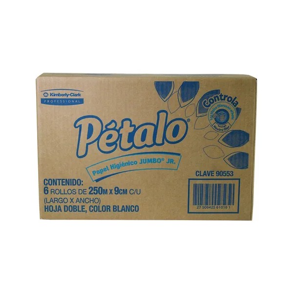 Higiénico Jumbo Jr 250 Metros X9.5 Cm Kimberly Modelo 90553