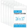 Mifflin Card Holder WATERPROOF ID Clear theme park business credit