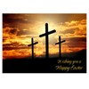 Religious Easter Greeting Card - Landscape