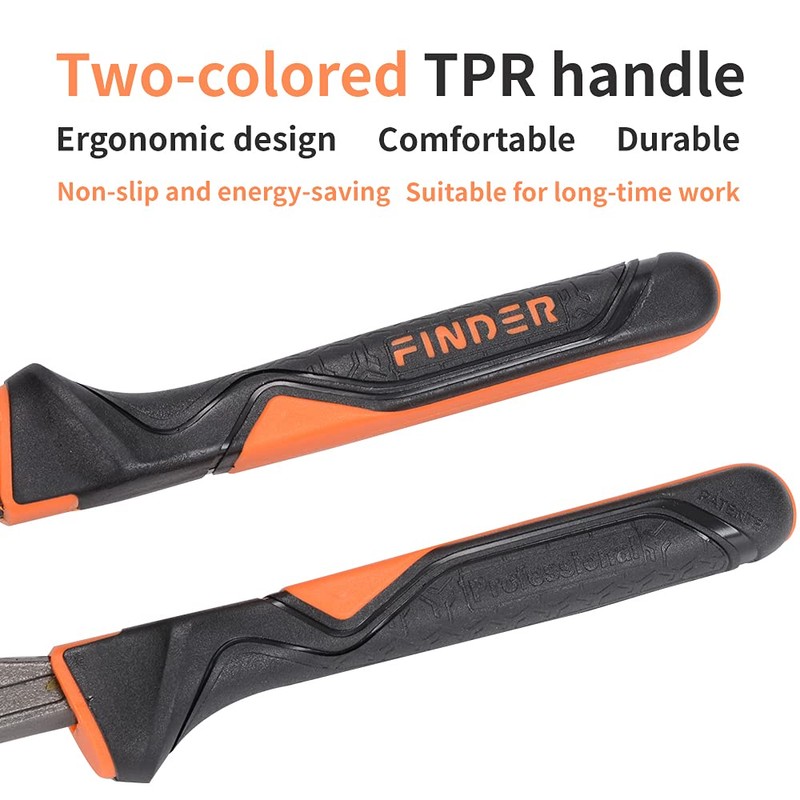 Convy Adjustable Groove, Arc, and Slip Joint Pliers, Red, convy-GJ117EU