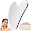 Gua Sha, Herramienta de Masaje de Acero Inoxidable Guasha, Herramienta