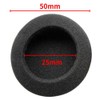 Headphone Replacement Ear Pads Headset Sponge Replacement Sponge Cover Diameter