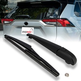 Shopauto Rear Windshield Wiper Arm Blade Assembly Kit Compatible with 2019-2025 Toyota RAV4 Rear Window Wiper Replacement