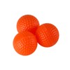 Player Supreme Practice Balls Hollow Core Orange 12-Pack