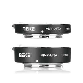Meike MK-P-AF3A Metal Auto Focus Extension Tube for Olympus Panasonic Micro Four Thirds M4/3 System Camera Lenses 10MM 16MM