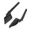 2Pcs Front Windshield Wiper Side Cowl Extension Cover Trim For