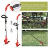 12V Electric Grass Trimmer With Li-ion Battery Lawn Mower Powerful