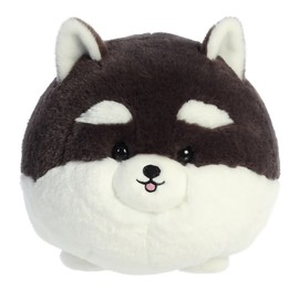 Aurora® Playful Teddy Pets™ Pom Stuffed Animal - Unique Design - Endless Play - Black N White 10 Inches