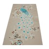 MAGILONA Home Tablecover Decorative Luxurious Cotton Linen Embroidered Floral Pattern