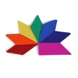 Olde English Crackers Tissue Paper Party Hats - Package of 100 hats in assorted colors for all festive occasions